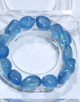 Aquamarine Crystal Bracelet