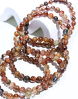 Copper rutile Crystal Bracelet