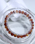 Fire Quartz Crystal Bracelet