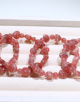 Rhodochrosite Crystal Bracelet