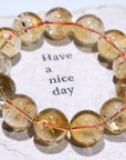 Citrine Sea Urchin Crystal Bracelet