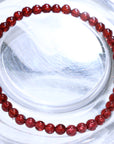 Garnet Crystal Bracelet