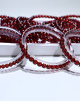Garnet Crystal Bracelet