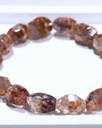 Purple Titanium Auralite 23 Crystal Bracelet