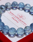 Aquamarine Crystal Bracelet