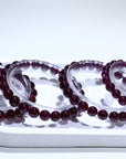 Garnet Crystal Bracelet