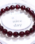 Garnet Crystal Bracelet