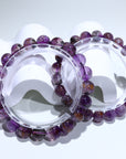 Purple Titanium Auralite 23 Crystal Bracelet