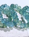 Green Aquamarine Crystal Bracelet
