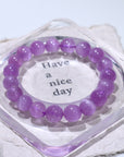 Kunzite Crystal Bracelet