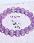 Kunzite Crystal Bracelet