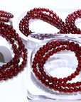 Garnet Crystal Bracelet