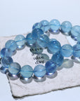 Aquamarine Crystal Bracelet