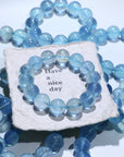 Aquamarine Crystal Bracelet