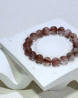 Red Rutile Crystal Bracelet