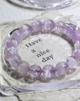 kunzite Crystal Bracelet