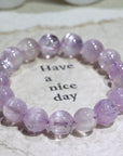 kunzite Crystal Bracelet