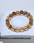 Citrine Sea Urchin Quartz Crystal Bracelet