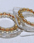 Citrine Sea Urchin Quartz Crystal Bracelet