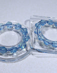 Aquamarine Crystal Bracelet