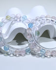 Morganite Crystal Bracelet