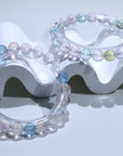 Morganite Crystal Bracelet