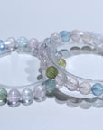 Morganite Crystal Bracelet