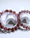 Red Rutile Crystal Bracelet