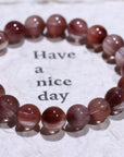 Red Rutile Crystal Bracelet