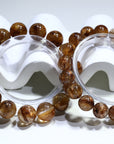 Copper Rutile Crystal Bracelet