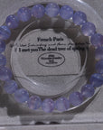 Bluechalcedony Crystal Bracelet