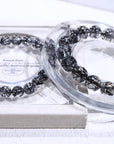 Black Rutile Crystal Bracelet