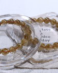 Titanium Crystal Bracelet