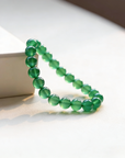 Green Agate Crystal Bracelet