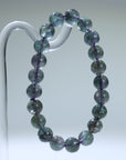 Pyrite in fluorite bracelet