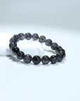 Black rutile Bracelet - Dou_Crystal jewelry