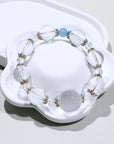 Clear Quartz Bracelet - Dou_Crystal jewelry
