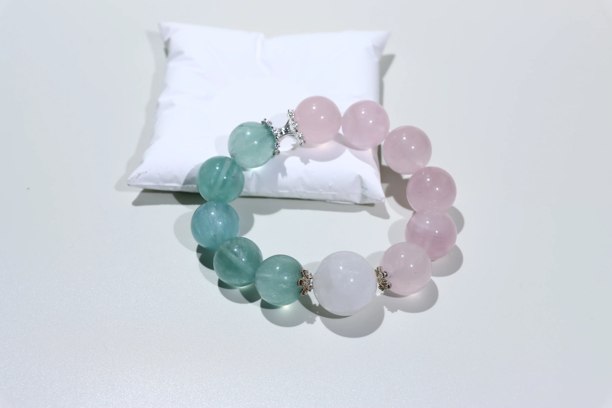 Rose Quartz Bracelet - Dou_Crystal jewelry