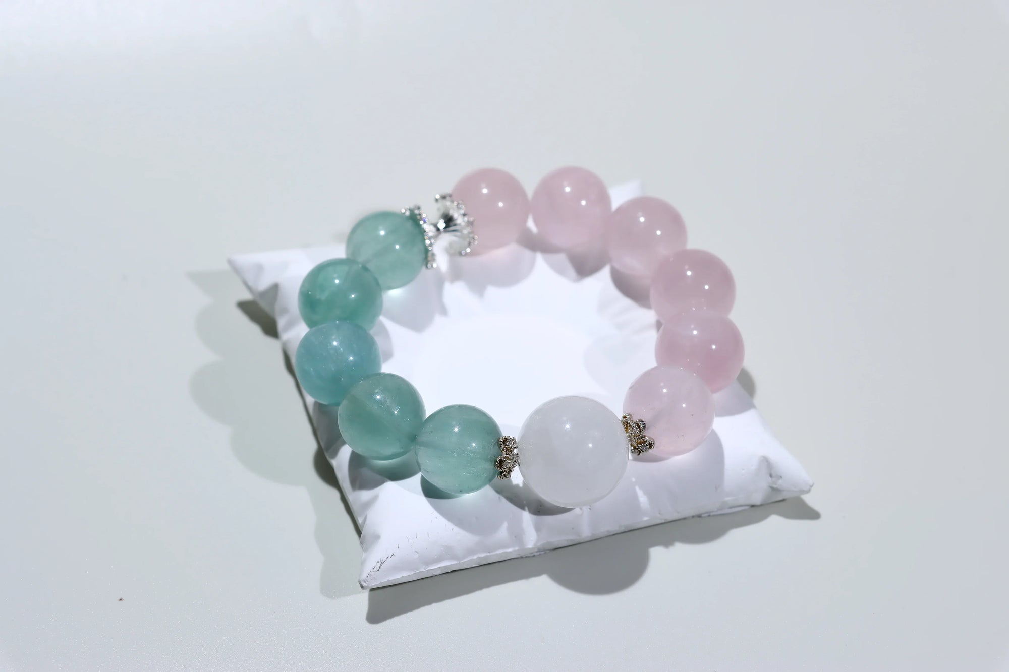 Rose Quartz Bracelet - Dou_Crystal jewelry