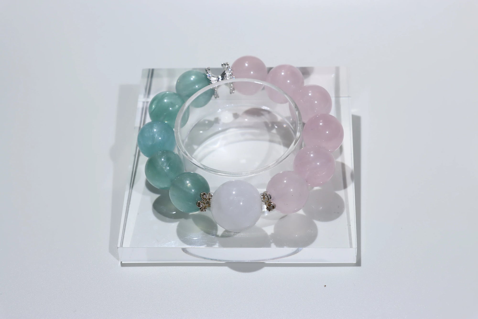 Rose Quartz Bracelet - Dou_Crystal jewelry