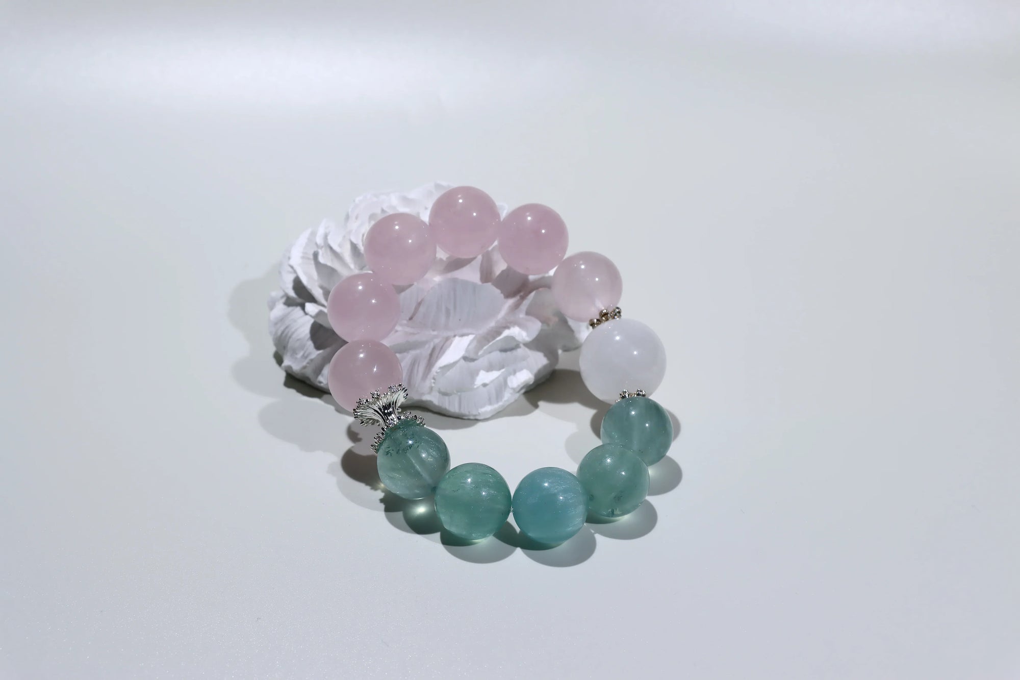 Rose Quartz Bracelet - Dou_Crystal jewelry