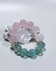 Rose Quartz Bracelet - Dou_Crystal jewelry