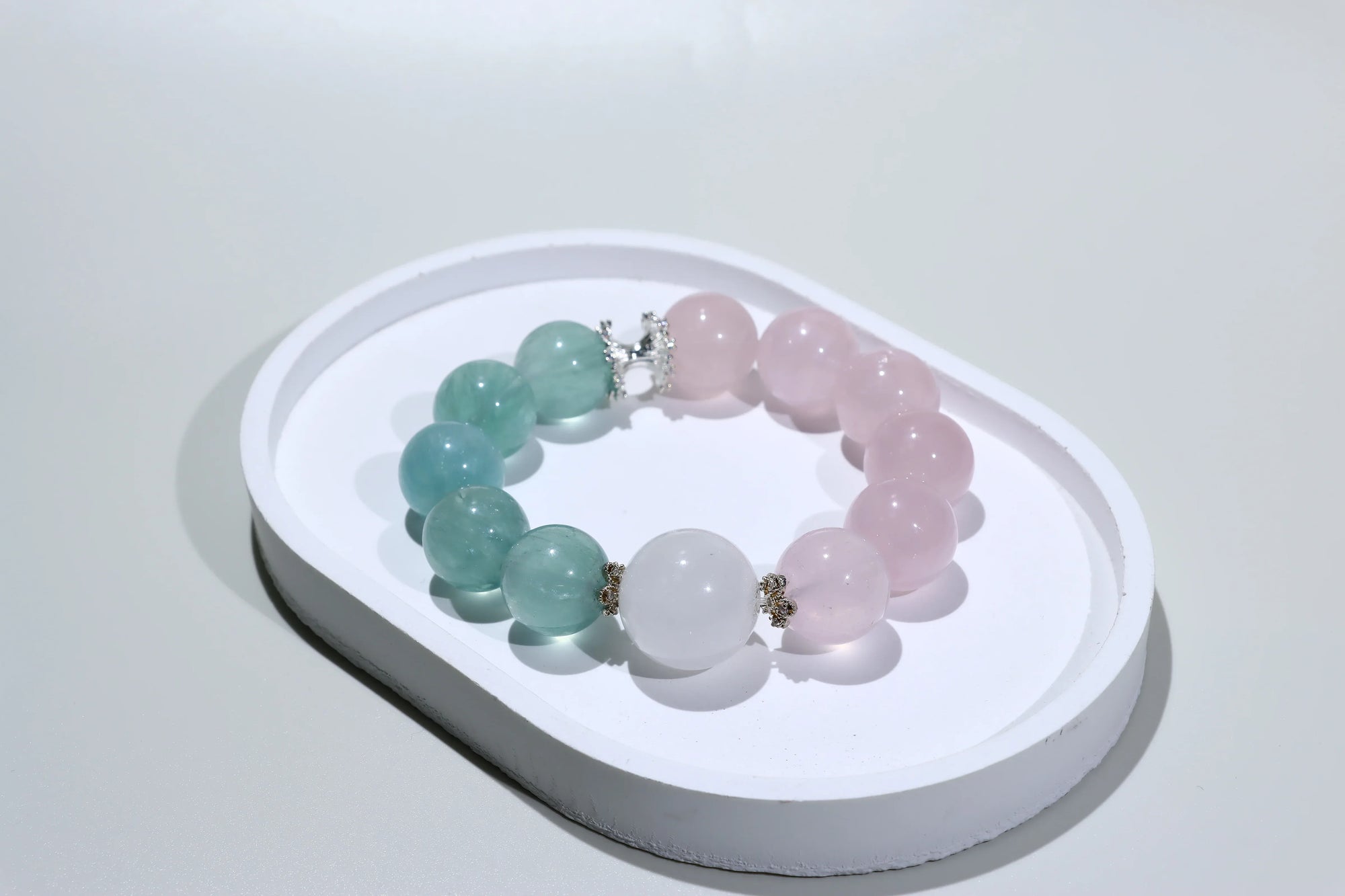 Rose Quartz Bracelet - Dou_Crystal jewelry