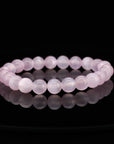 Pink Selenite Bracelet - Dou_Crystal jewelry