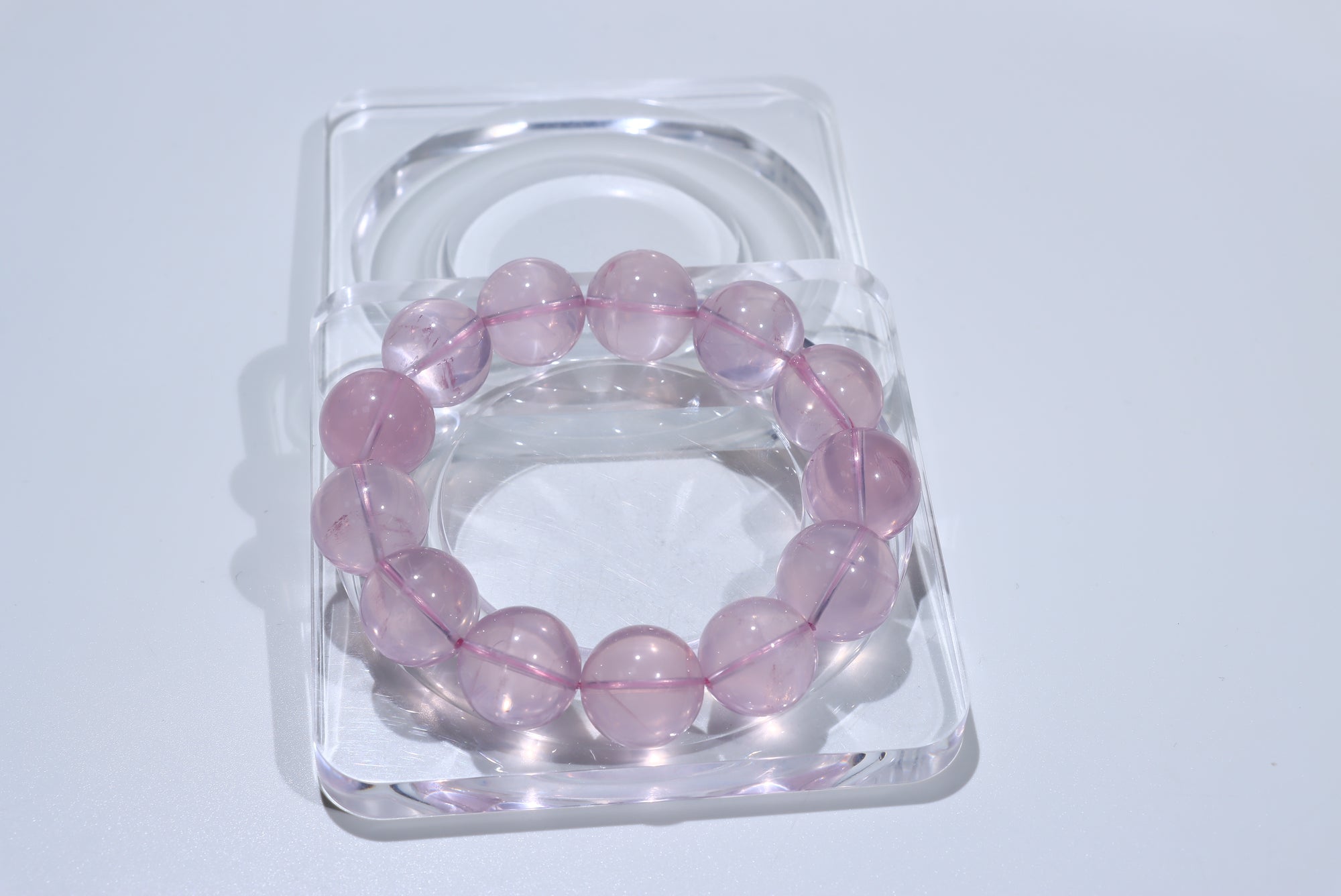 Rose Quartz Crystal Bracelet