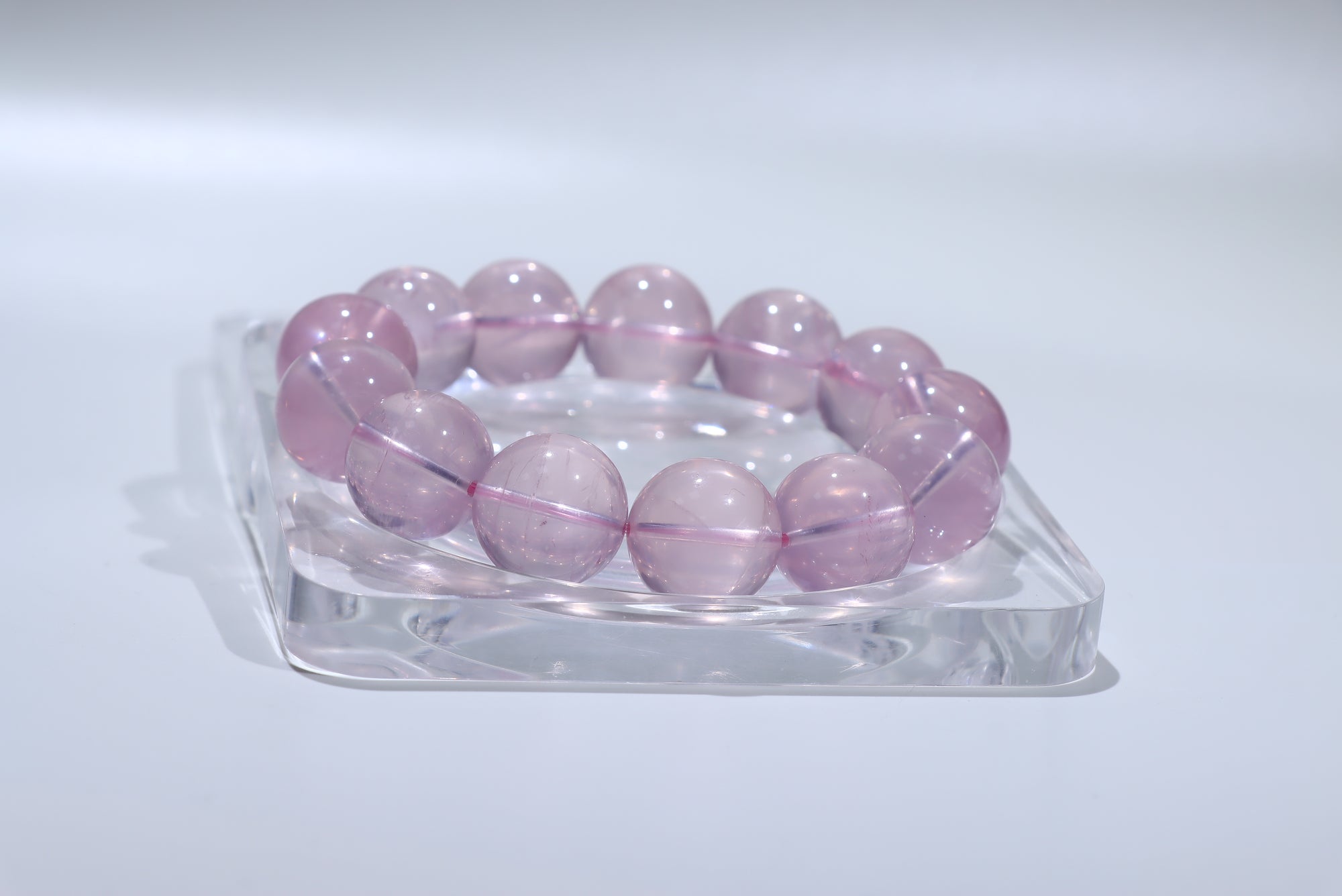 Rose Quartz Crystal Bracelet