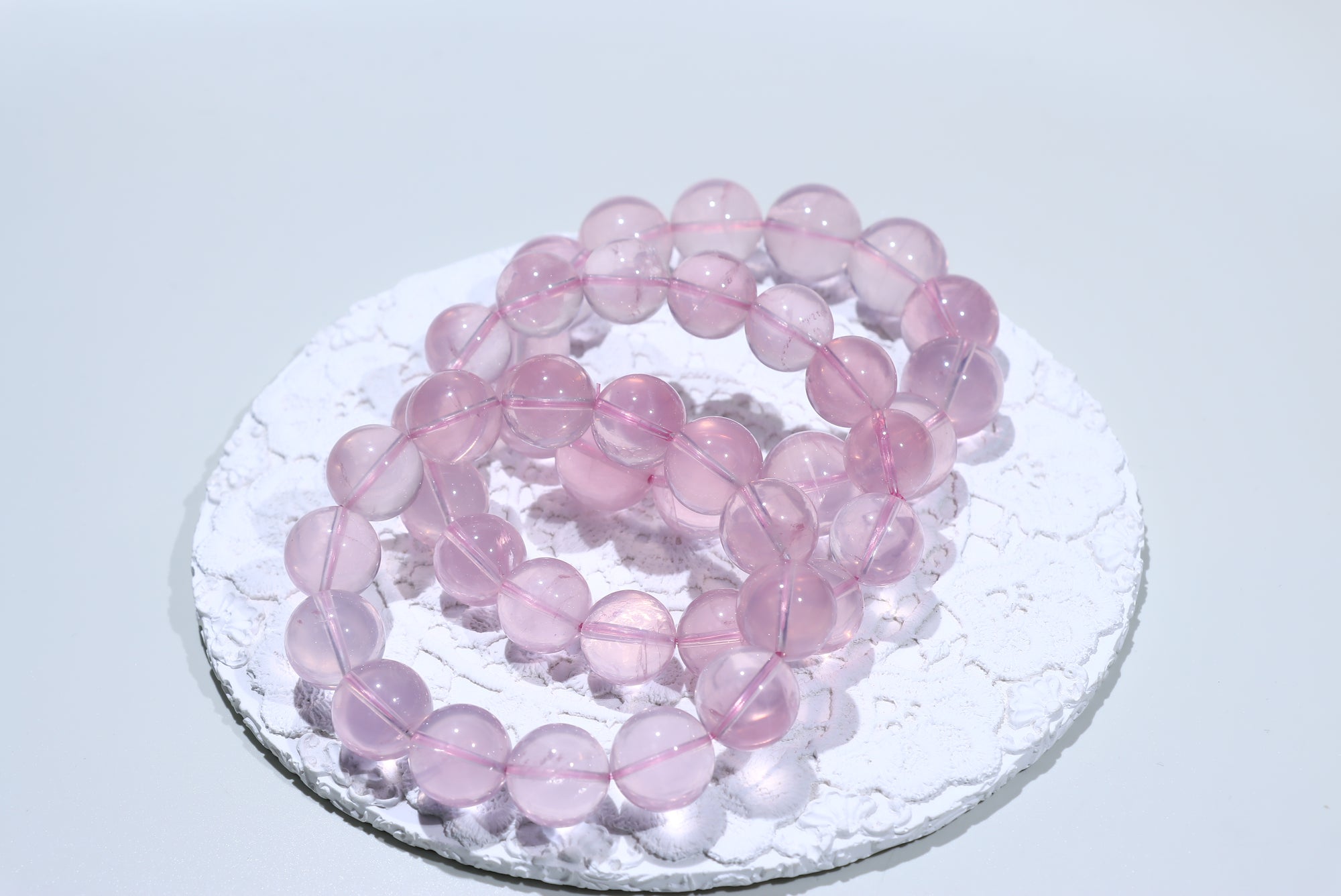 Rose Quartz Crystal Bracelet