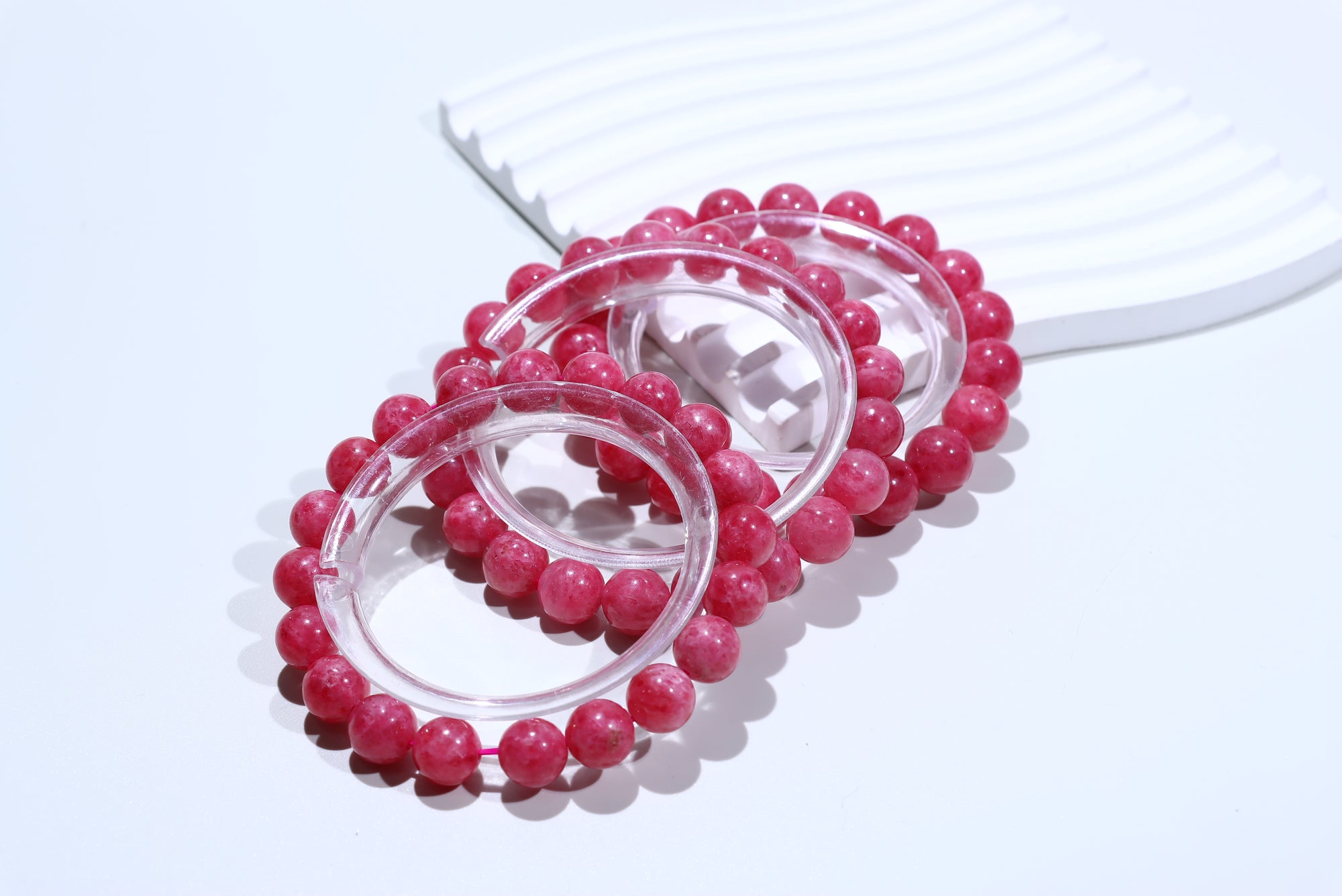 Rhodonite Crystal Bracelet