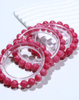 Rhodonite Crystal Bracelet