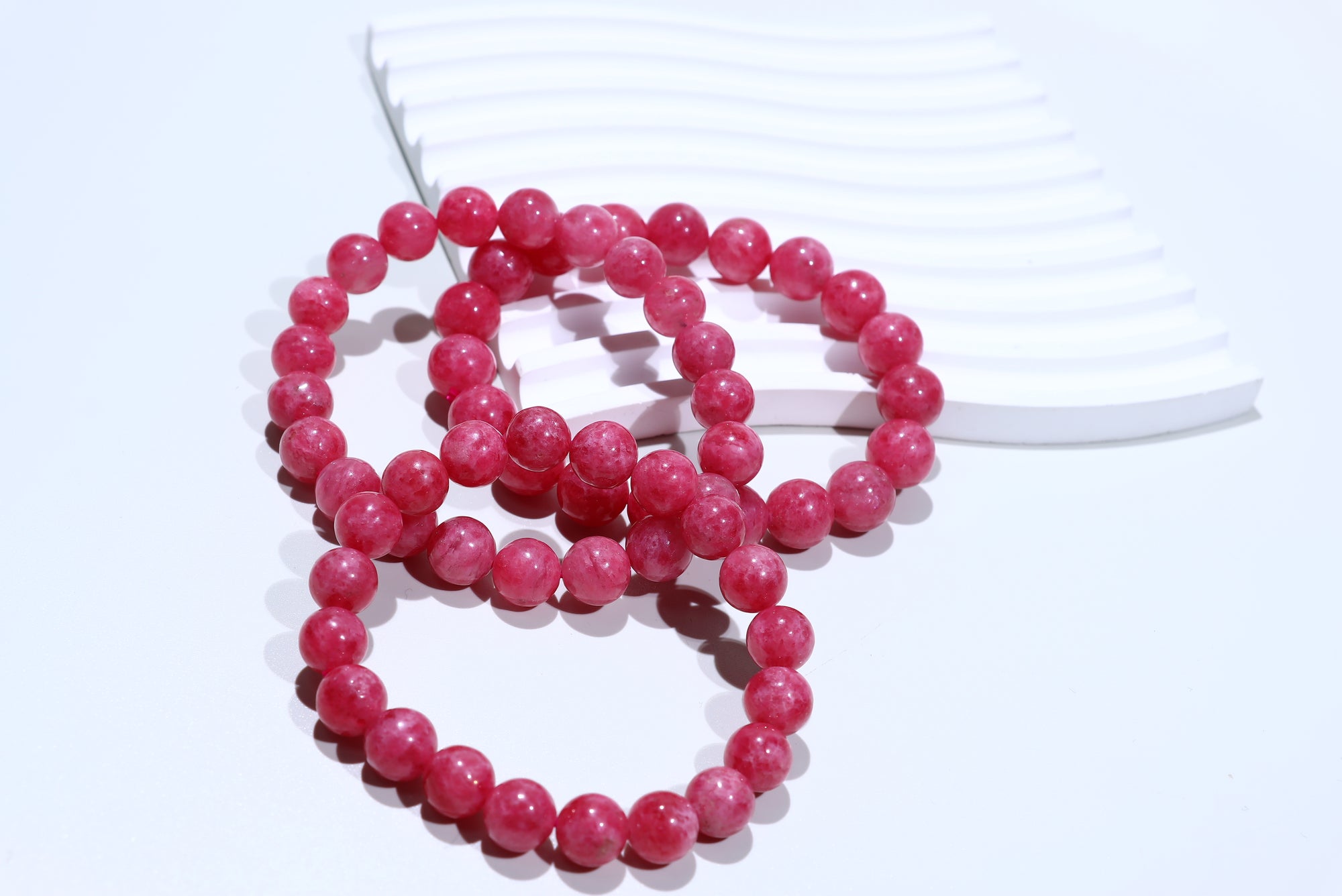 Rhodonite Crystal Bracelet